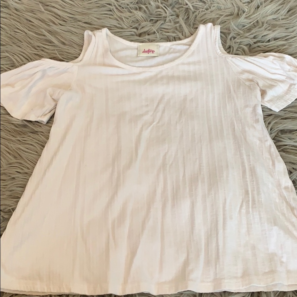 Girl’s Cold Shoulder Top